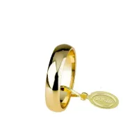 Picture Classic gold wedding ring from an Italian manufacturer, 5mm