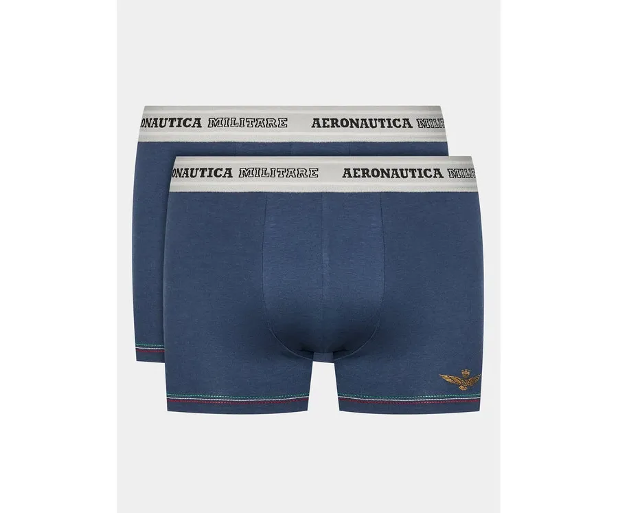 obrazek 1 Aeronautica Militare Komplet 2 par bokserek AM1UBX004 Granatowy