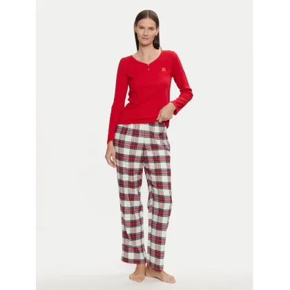 Zdjęcie LAUREN RALPH LAUREN Piżama ILN72374F Czerwony Regular Fit
