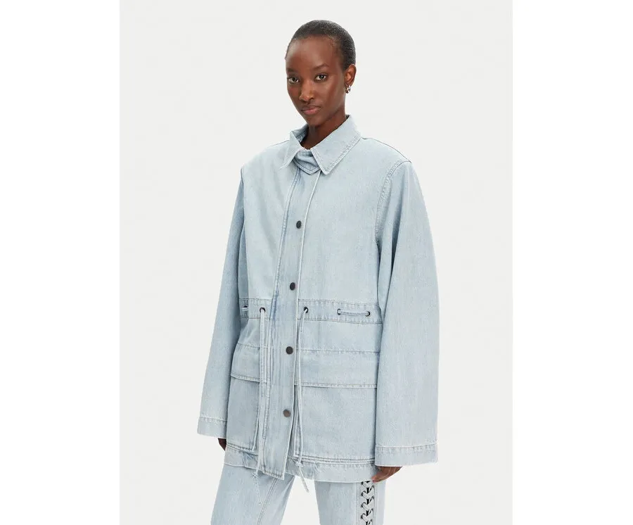 obrazek 1 ROTATE Koszula jeansowa 1141821468 Niebieski Relaxed Fit
