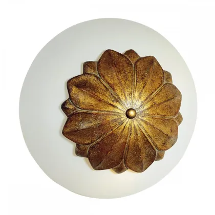 Picture Ceiling lamp with satin glass h.22x50x50 cm