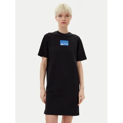 Zdjęcie KARL LAGERFELD Sukienka codzienna A2W13028 Czarny Regular Fit