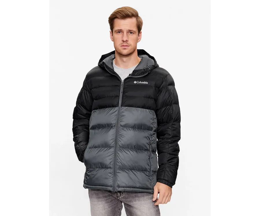 obrazek 1 Columbia Kurtka zimowa Buck Butte™ Insulated Hooded Jacket Szary Regular Fit