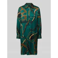 Zdjęcie Sukienka o długości do kolan z wykładanym kołnierzem