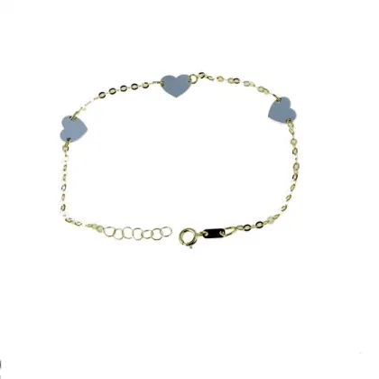 Zdjęcie Bransoletka z sercem prosto z włoch