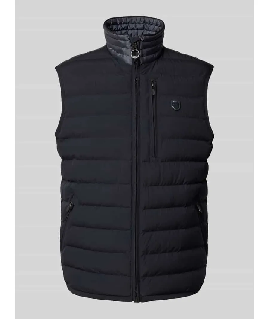 obrazek 1 Kamizelka pikowana o kroju regular fit z pionową kieszenią na piersi model ‘AIRSTREAM’