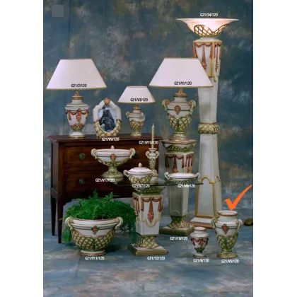 Zdjęcie Wyjątkowy ceramiczny wazon do salonu