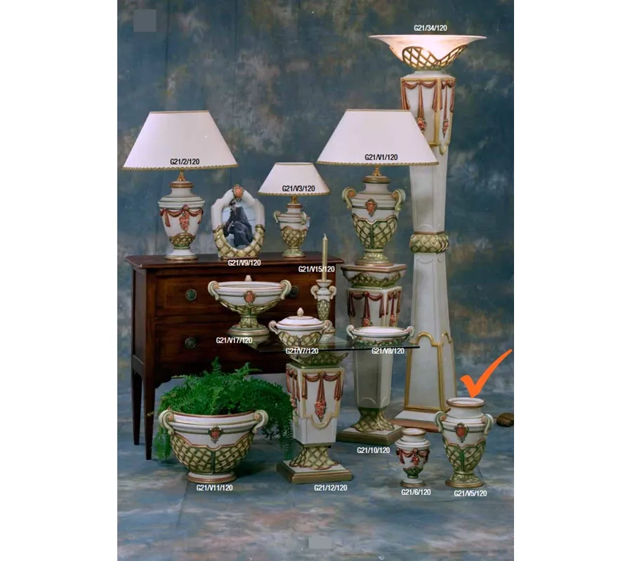 obrazek 1 Wyjątkowy ceramiczny wazon do salonu