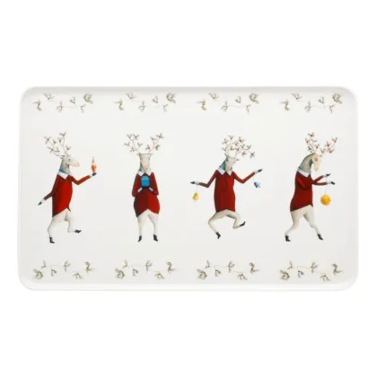 Picture Large porcelain plate with a Christmas motif – Vista Alegre