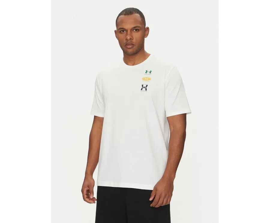 obrazek 1 Under Armour T-Shirt EVOL Logo 1390165 Biały Regular Fit