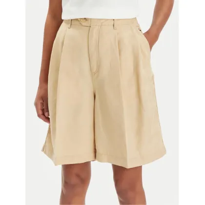 Zdjęcie Tommy Hilfiger Bermudy WW0WW41771 Beżowy Relaxed Fit