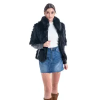 Picture Elegant women's fox jacket - A&A Vesa