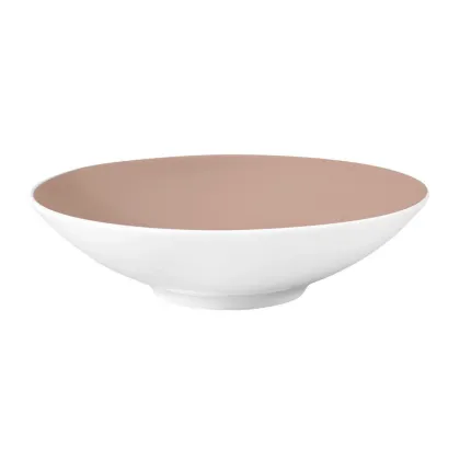 Zdjęcie Porcelanowy głęboki talerz do zupy 20 cm w kolorze różu - Seltmann Weiden