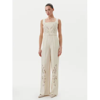 Zdjęcie TWINSET Kombinezon 251TP2163 Beżowy Straight Fit