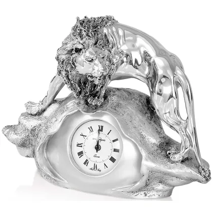 Picture Decorative lion - clock