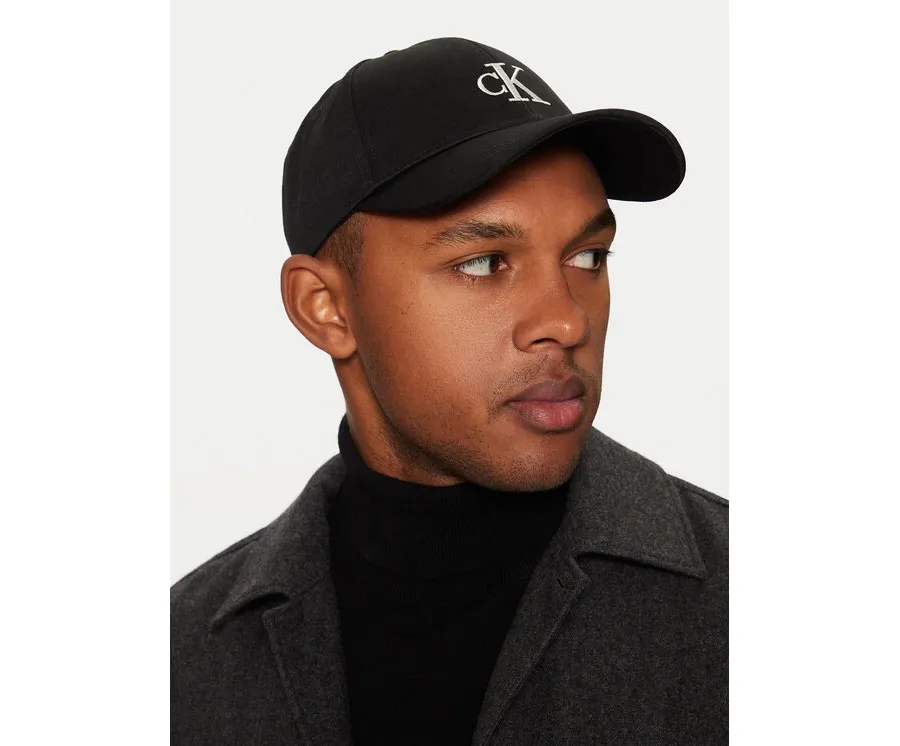 obrazek 1 Calvin Klein Czapka z daszkiem Monogram Embro K50K512147 Szary