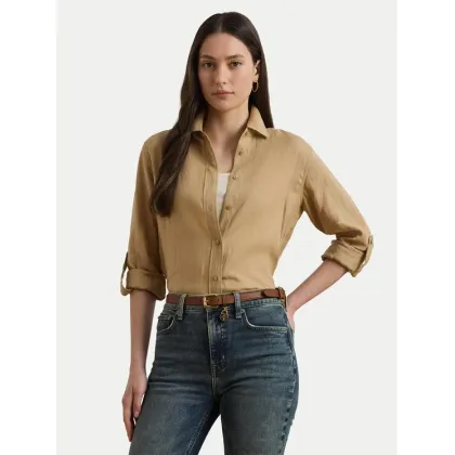 Zdjęcie LAUREN RALPH LAUREN Koszula 200782777060 Beżowy Relaxed Fit