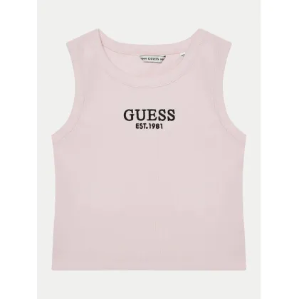 Zdjęcie Guess Top J4YI16 KBZP4 Różowy Regular Fit