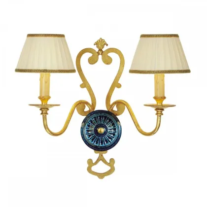 Zdjęcie Dwupunktowa lampa ścienna H.41xL.38xP.23 cm