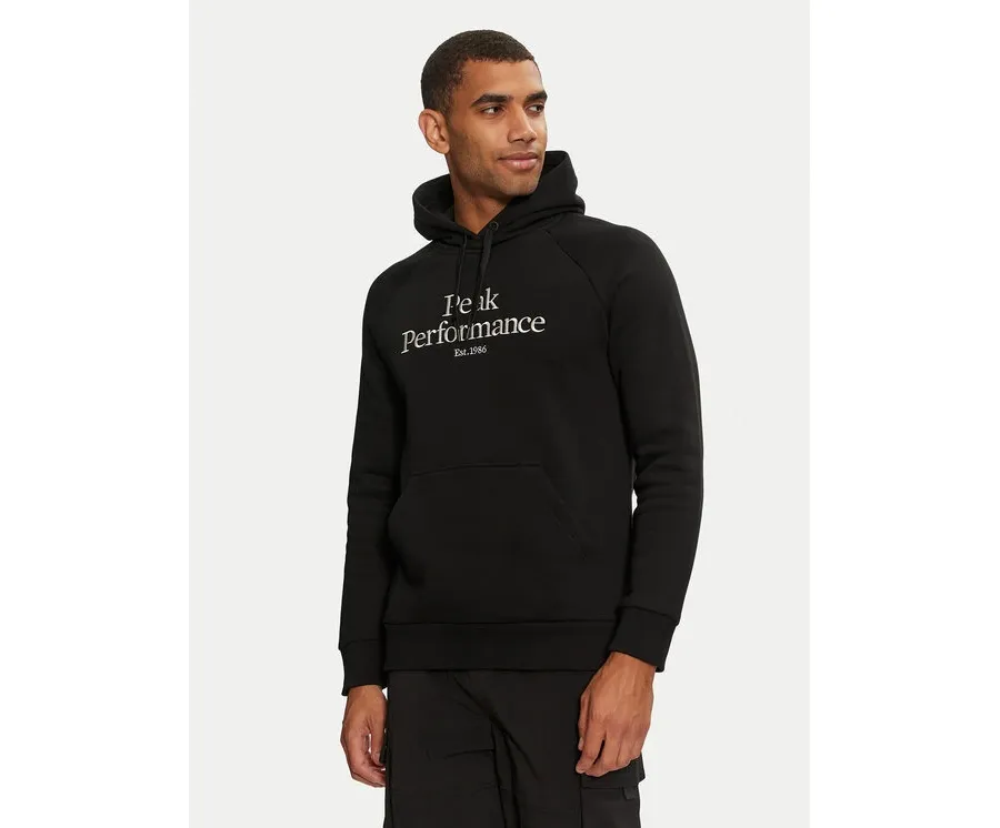obrazek 1 Peak Performance Bluza Original G79592040 Czarny Regular Fit