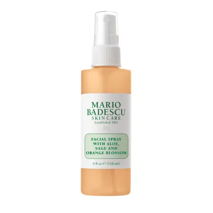 Zdjęcie Mario Badescu Facial Spray With Aloe, Sage & Orange Blossom Mgiełka do twarzy, 118 ml