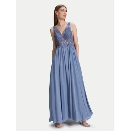 Zdjęcie Swing Sukienka wieczorowa 5AH035HK Niebieski Slim Fit Hey Kyla