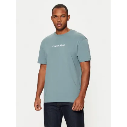 Zdjęcie Calvin Klein T-Shirt Hero K10K111346 Niebieski Regular Fit