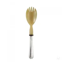 Picture Stylish silver salad serving fork - Zaramella Argenti