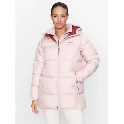 Zdjęcie Columbia Kurtka zimowa Puffect™ Mid Hooded Jacket Różowy Regular Fit