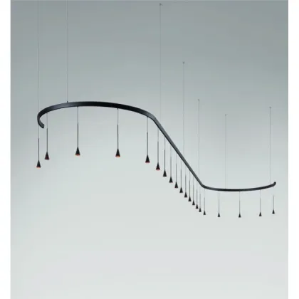 Zdjęcie Designerska lampa wisząca z kolekcji Skybell Modular