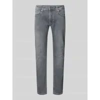 Zdjęcie Jeansy o kroju tapered fit z 5 kieszeniami