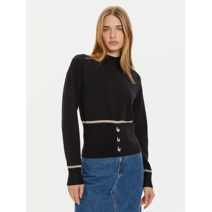 Zdjęcie Liu Jo Sweter TF4165 MS75L Czarny Regular Fit