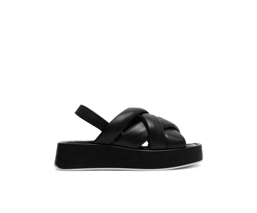 obrazek 1 Pollini Sandały SA16266I1ITE0000 Czarny