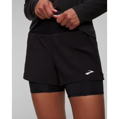 Zdjęcie Spodenki Treningowe 2 W 1 Damskie Brooks High Point 3