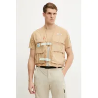 Zdjęcie Columbia bezrękawnik sportowy Cove Beach kolor beżowy przejściowy 2119551