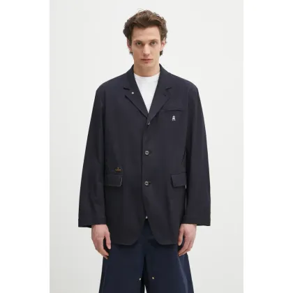 Zdjęcie Undercover marynarka Jacket męska kolor granatowy US1E4192.2