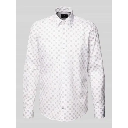 Zdjęcie Koszula biznesowa o kroju slim fit z kołnierzykiem typu kent model ‘Pierce’