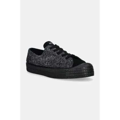 Zdjęcie Novesta tenisówki zamszowe Star Master Hairy Suede kolor czarny N354002.NER000615