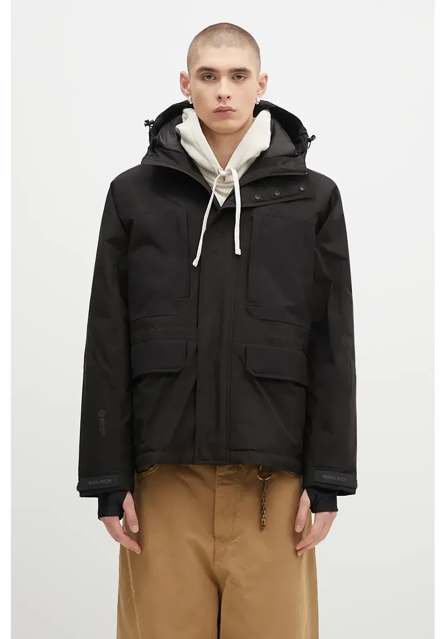obrazek 1 Woolrich kurtka puchowa Recycled Gtx Mountain Jacket męska kolor czarny zimowa CFWOOU0972MRUT3790