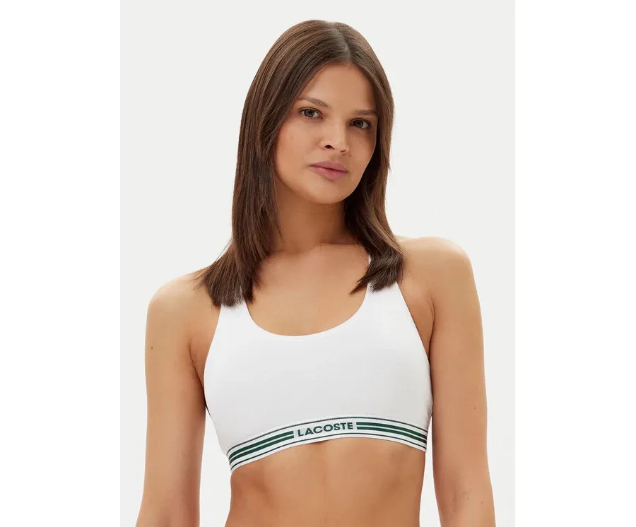 obrazek 1 Lacoste Biustonosz top IF8167 Biały