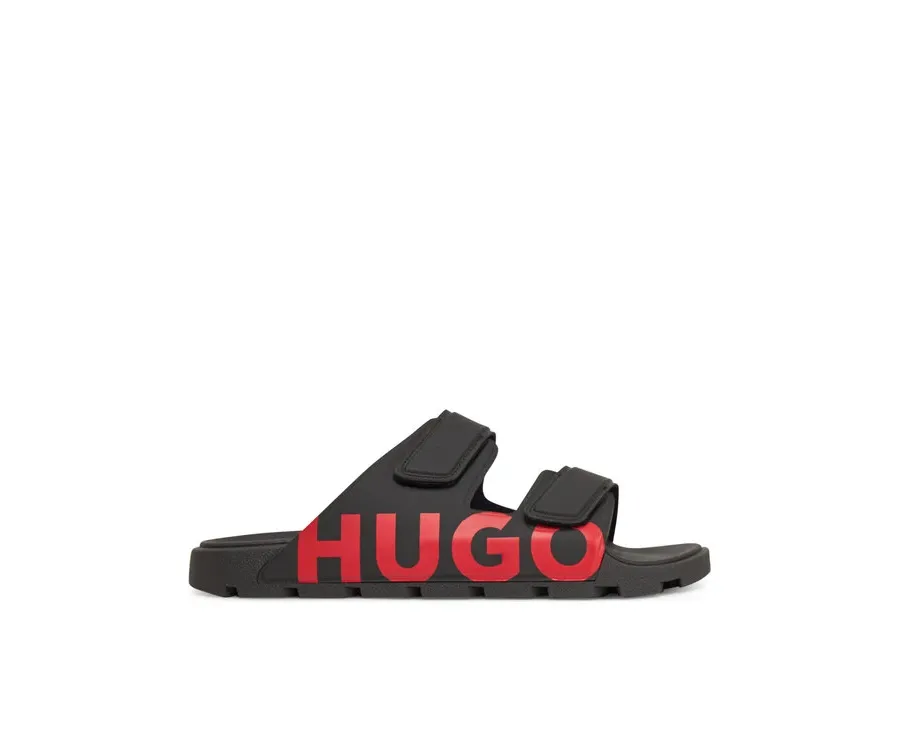 obrazek 1 HUGO Klapki Evander 50542042 Czarny
