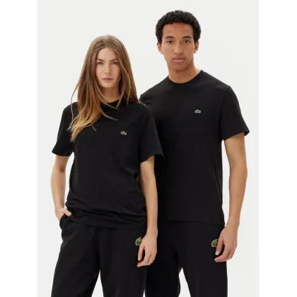 Zdjęcie Lacoste T-Shirt TH2827 Czarny Regular Fit