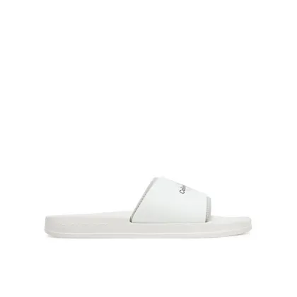 Zdjęcie Calvin Klein Jeans Klapki Slide Rubber Neoprene Monologo YM0YM00361 Biały