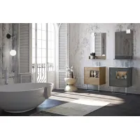 Zdjęcie Eleganckie meble do małej łazienki w minimalistycznym stylu