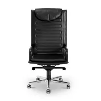 Picture Quilted Italian armchair in black