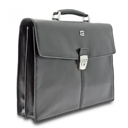 Zdjęcie Klasyczna włoska aktówka ze skóry - Giudi