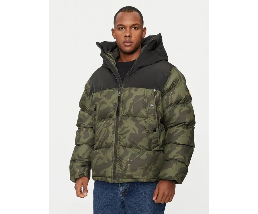 obrazek 1 G-Star Raw Kurtka zimowa Expedition D23645-C441 Zielony Regular Fit