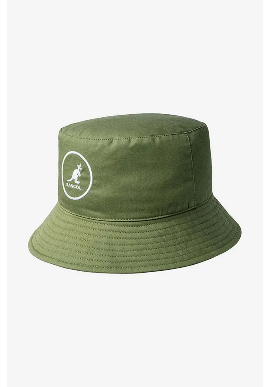 obrazek 1 Kangol kapelusz Cotton Bucket kolor zielony bawełniany K2117SP.OLV-OLIVE