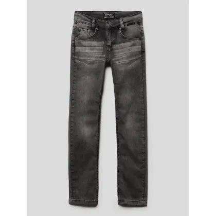 Zdjęcie Jeansy z naszywką z logo model ‘Nos’