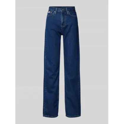 Zdjęcie Calvin Klein Jeans Jeansy J20J224504 Granatowy Straight Fit